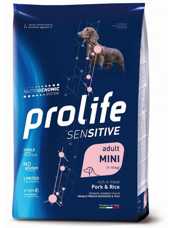 Prolife Sensitive Adult Pork & Rice - Mini 7kg