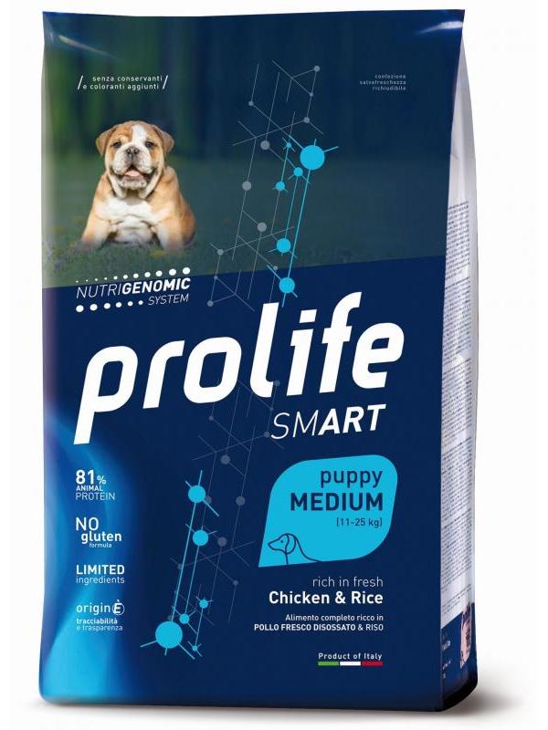 Prolife Smart Puppy Chicken & Rice - Medium 2,5kg